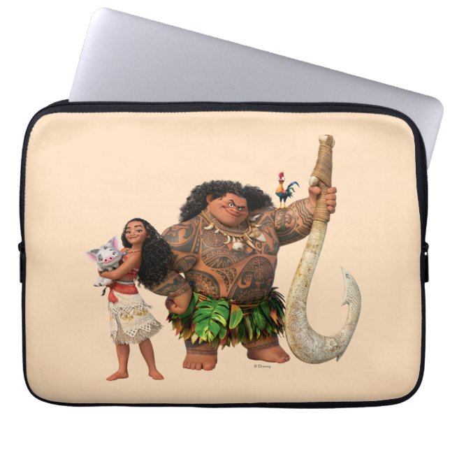 Protection Pour Ordinateur Portable Moana | L'Océan nous connecte (Devant)