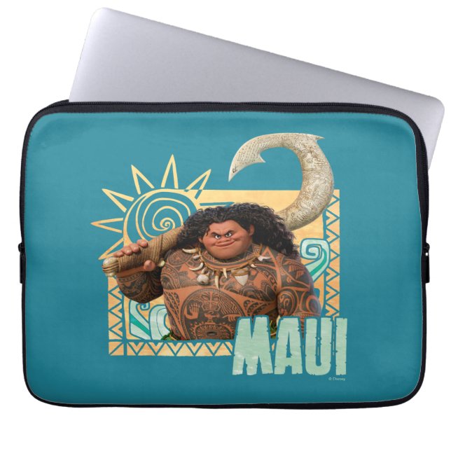 Protection Pour Ordinateur Portable Moana | Maui - Trickster original (Devant)