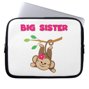 Protection Pour Ordinateur Portable Monkey Big Sister