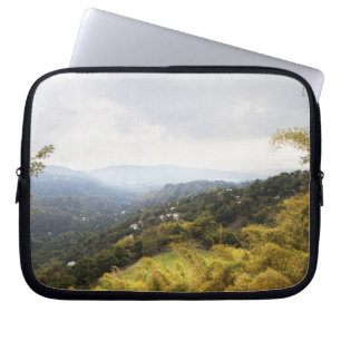 Protection Pour Ordinateur Portable Montagnes bleues au-dessus de regarder Kingston