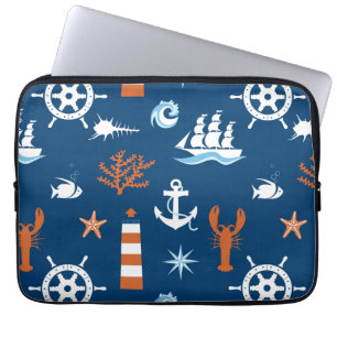 Protection Pour Ordinateur Portable Motif 1 de thème de mer