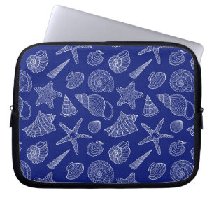 Protection Pour Ordinateur Portable Motif Bleu Clair Shell