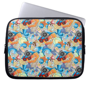 Protection Pour Ordinateur Portable Motif d'amusement d'été