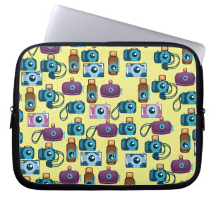 Protection Pour Ordinateur Portable Motif mignon d'appareils photo