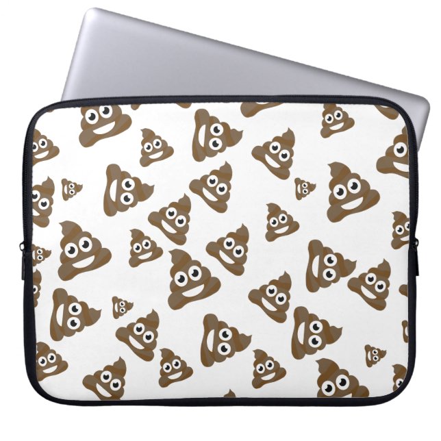 Protection Pour Ordinateur Portable Motif mignon drôle d'Emoji de dunette (Devant)