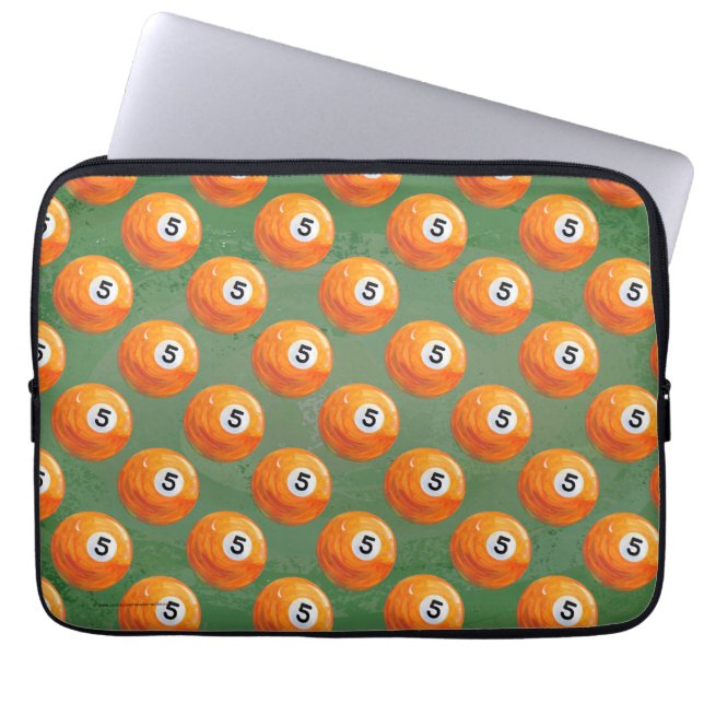 Protection Pour Ordinateur Portable Motif peint à la balle de la piscine 5 (Devant)
