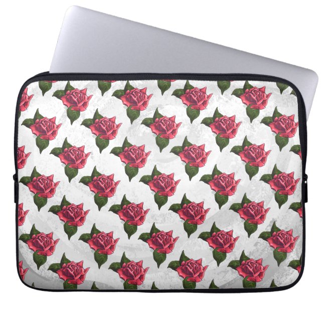 Protection Pour Ordinateur Portable Motif rose (Devant)
