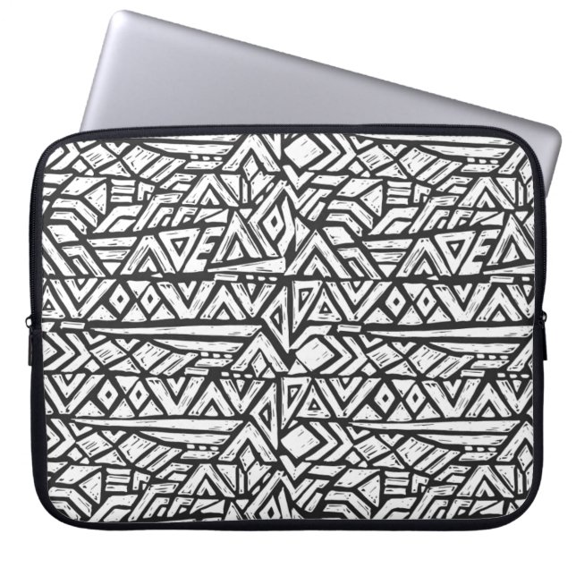 Protection Pour Ordinateur Portable Motif tribal Artsy inspiré (Devant)