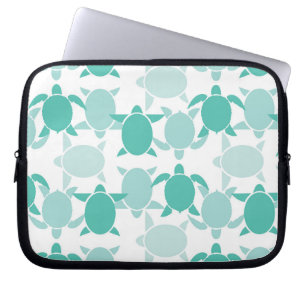 Protection Pour Ordinateur Portable Motif turquoise de tortue