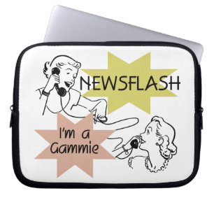 Protection Pour Ordinateur Portable Newsflash Je suis un cadeau Gammie