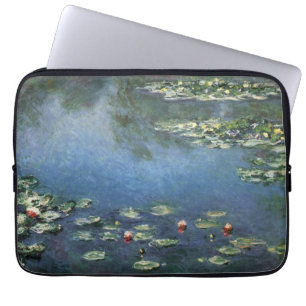 Protection Pour Ordinateur Portable Nymphéas par Claude Monet, Fleurs Vintage