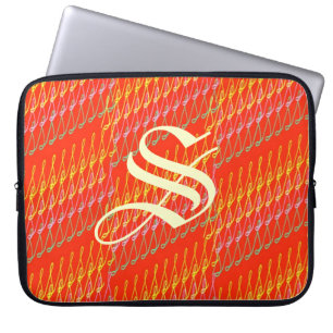 Protection Pour Ordinateur Portable Orange chaud de SsParade
