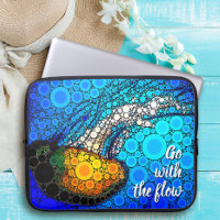 Orange Jellyfish Blue Ocean Aller avec le Cool de