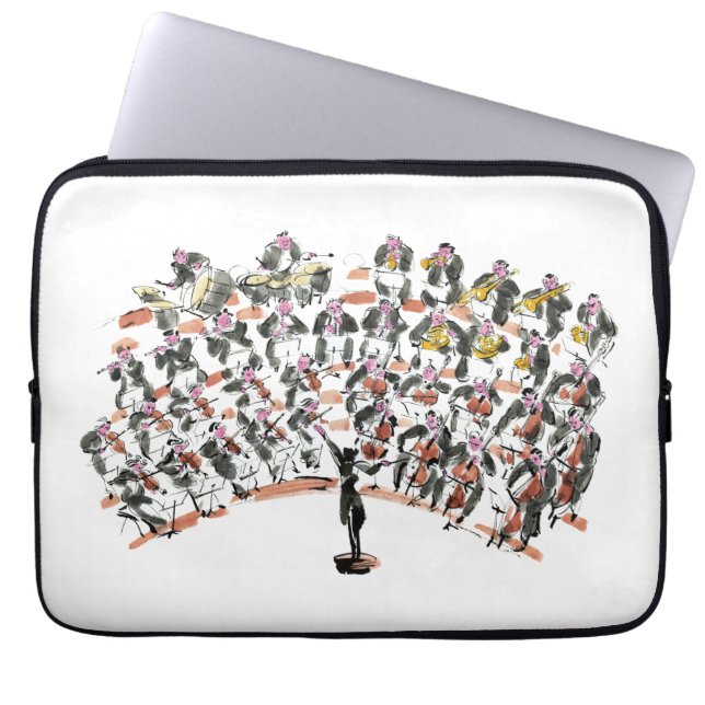 Protection Pour Ordinateur Portable Orchestre (Devant)