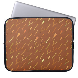 Protection Pour Ordinateur Portable Outils, sur chocolat
