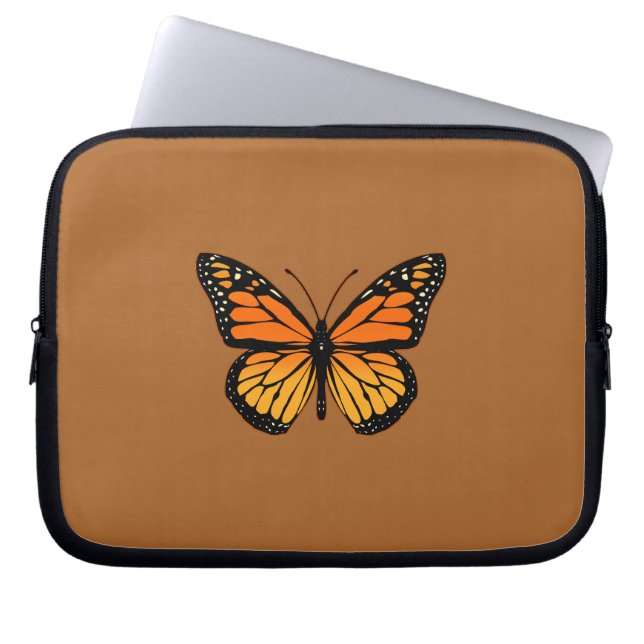 Protection Pour Ordinateur Portable Papillon monarque (Devant)