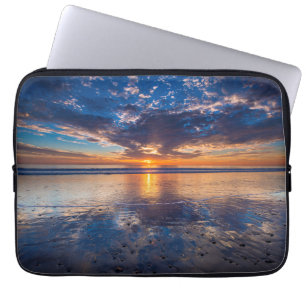 Protection Pour Ordinateur Portable Paysage marin dramatique, coucher de soleil, CA