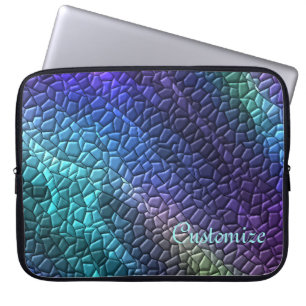 Protection Pour Ordinateur Portable Peaux de Dragon Coloré Carreaux de mosaïque Portab