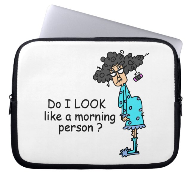 Protection Pour Ordinateur Portable Personne Du Matin (Devant)