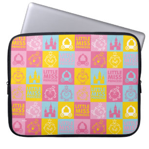 Protection Pour Ordinateur Portable Petite Mlle Princesse   Pretty Pastel Motif