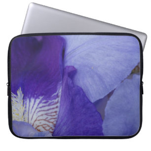 Protection Pour Ordinateur Portable Photo Fleur Iris VioletManche Ordinateur Portable