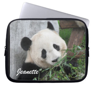Protection Pour Ordinateur Portable Photo mignonne de panda géant de douille