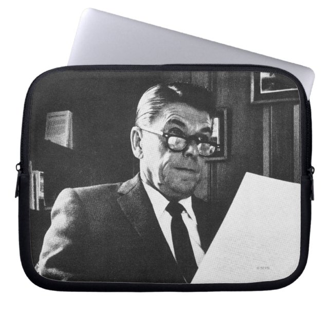 Protection Pour Ordinateur Portable Photographie de Ronald Reagan (Devant)