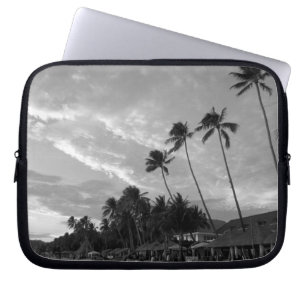Protection Pour Ordinateur Portable plams gris