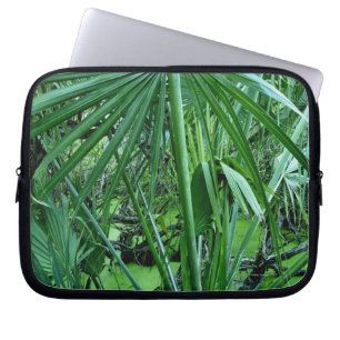 Protection Pour Ordinateur Portable Plantes tropicales dans l'étang de sel