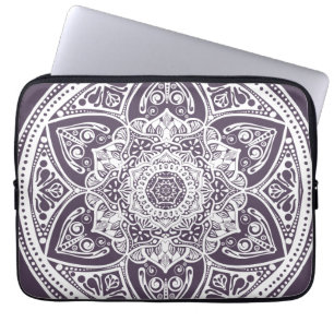 Protection Pour Ordinateur Portable Plum Mandala