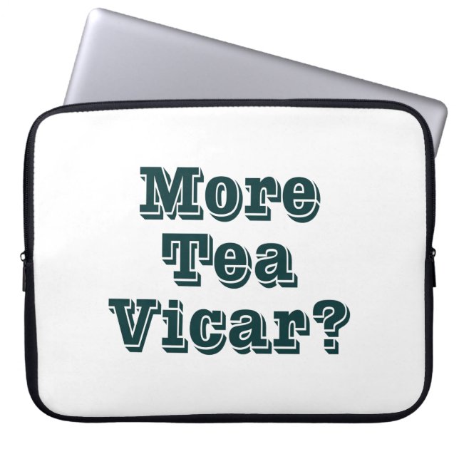 Protection Pour Ordinateur Portable Plus Tea Vicar (Devant)