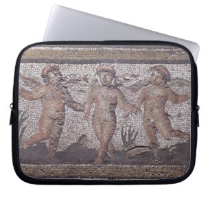 Protection Pour Ordinateur Portable Putti trois de danse accompagné d'un jeu