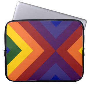 Protection Pour Ordinateur Portable Rainbow Chevrons