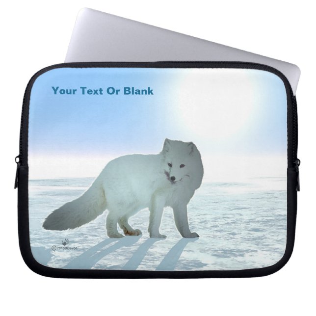 Protection Pour Ordinateur Portable Renard arctique (Devant)