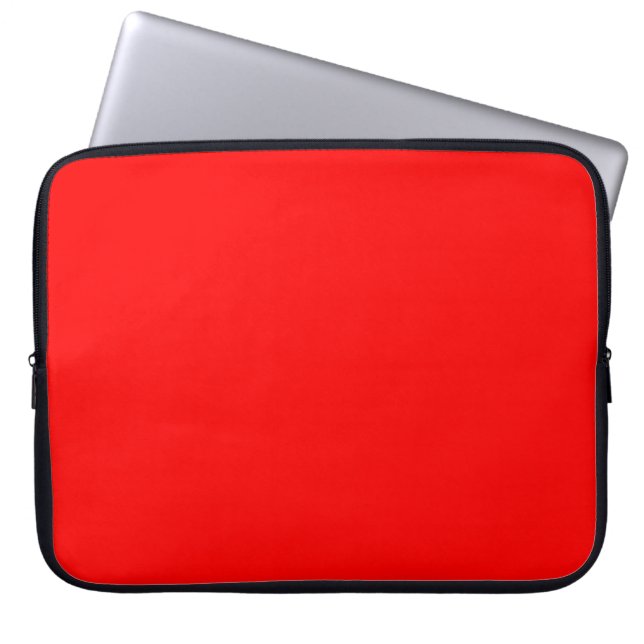 Protection Pour Ordinateur Portable Rouge (Devant)