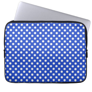 Protection Pour Ordinateur Portable Royal Blue Combination Pois par STaylor