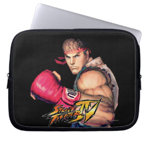 Protection Pour Ordinateur Portable Ryu avec le poing augmenté