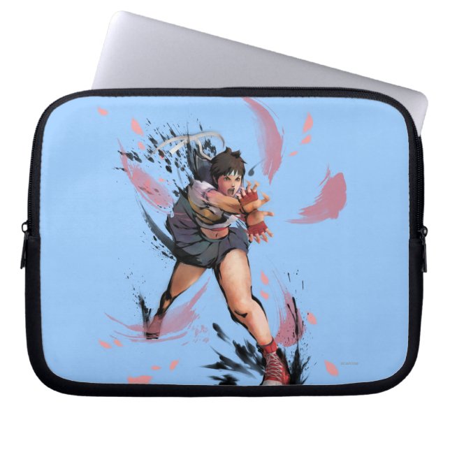 Protection Pour Ordinateur Portable Sakura Hadoken (Devant)