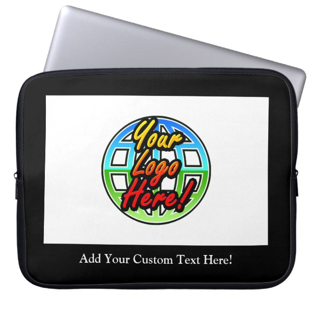 Protection Pour Ordinateur Portable Sapeur de logotype professionnel personnalisé (Devant)