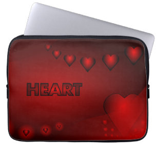Protection Pour Ordinateur Portable Shaded Hearts