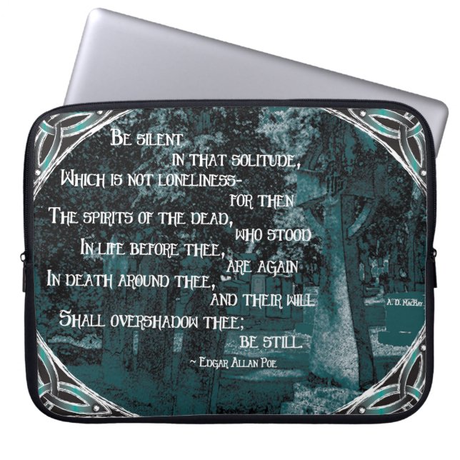 Protection Pour Ordinateur Portable Spiritueux des morts (Devant)