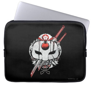 Protection Pour Ordinateur Portable Suicide Squad   Katana Mask & Swords Tattoo Art