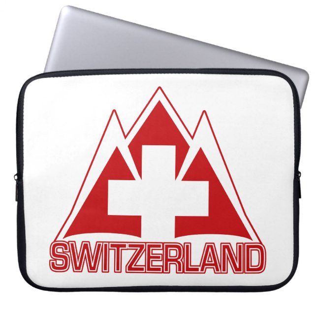 Protection Pour Ordinateur Portable SUISSE Manches d'ordinateur portable (Devant)