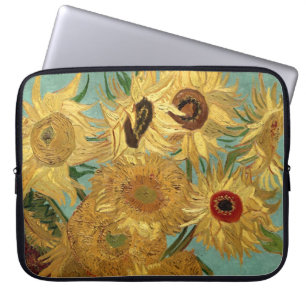 Protection Pour Ordinateur Portable Sunflowers dans Vase Van Gogh Art