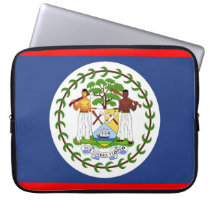 Protection Pour Ordinateur Portable Symbole de pays de drapeau de Belize