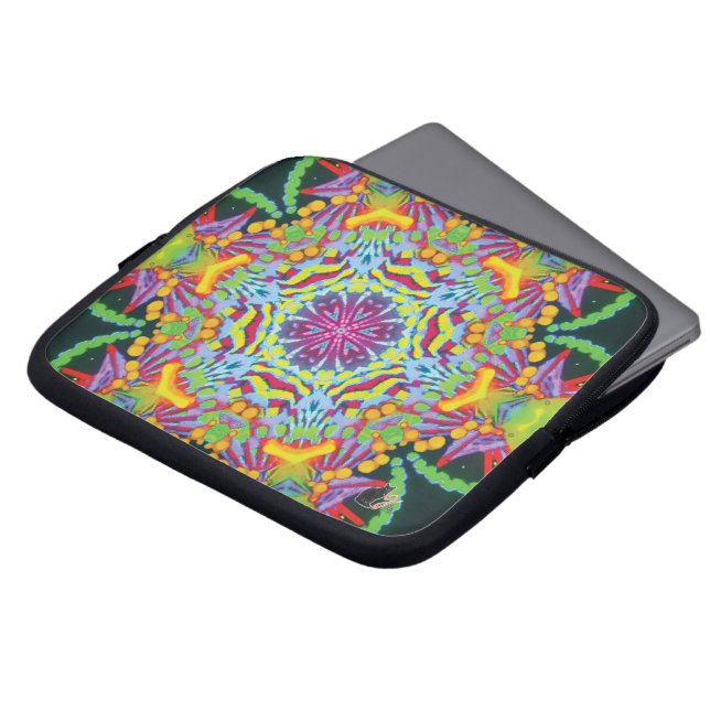 Protection Pour Ordinateur Portable Tasmanie Kaleidoscope Portable (Devant haut)