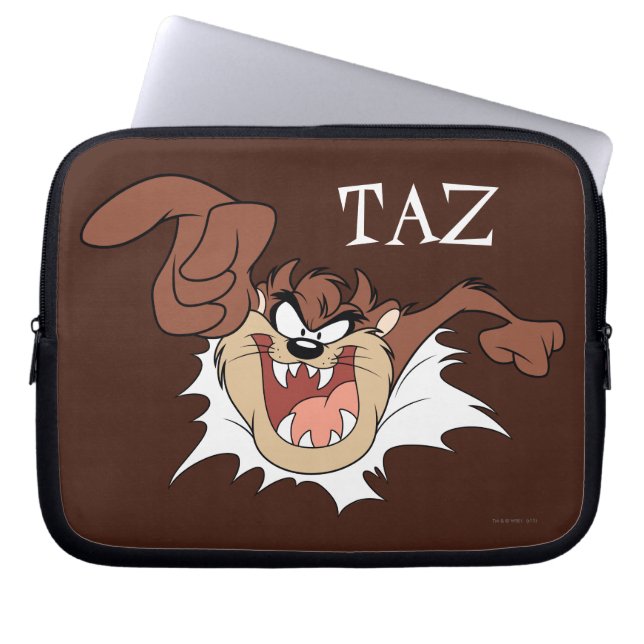 Protection Pour Ordinateur Portable TAZ™ Faisant irruption dans la page (Devant)