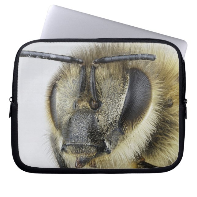 Protection Pour Ordinateur Portable Tête d'abeille (Devant)