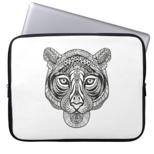 Protection Pour Ordinateur Portable Tigre de style