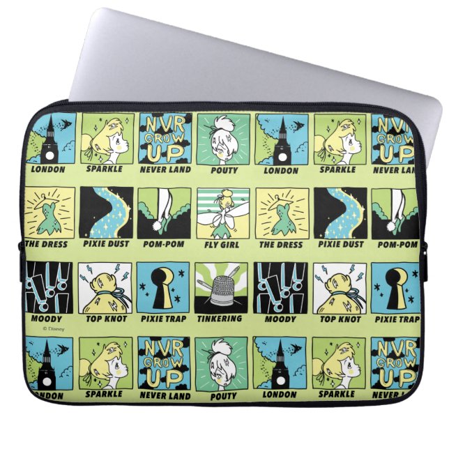 Protection Pour Ordinateur Portable Tinker Bell | Bande dessinée (Devant)